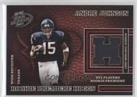 Rookie Premiere Hoggs - Andre Johnson #/750