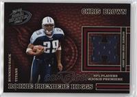 Rookie Premiere Hoggs - Chris Brown #/750