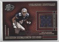 Rookie Premiere Hoggs - Terence Newman #/750