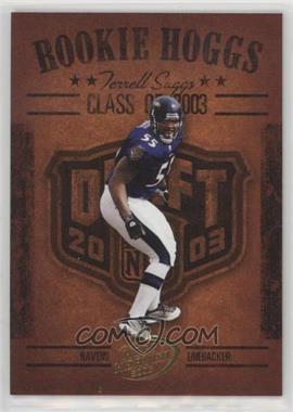 2003 Playoff Hogg Heaven - Rookie Hoggs #RCH-20 - Terrell Suggs