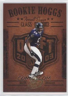2003 Playoff Hogg Heaven - Rookie Hoggs #RCH-20 - Terrell Suggs