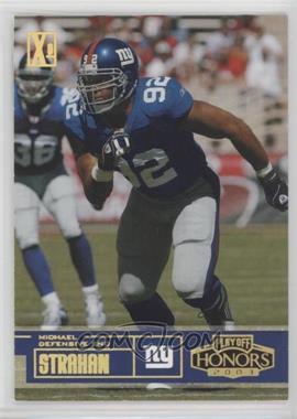 2003 Playoff Honors - [Base] - Xs #66 - Michael Strahan /250