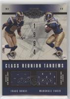 Isaac Bruce, Marshall Faulk #/150