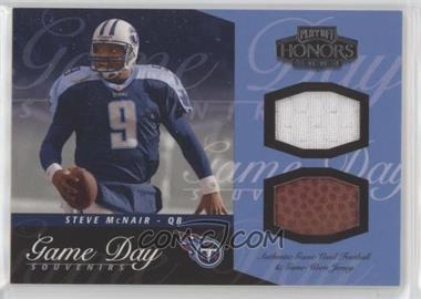 2003 Playoff Honors - Game Day Souvenirs - Silver #GDS 3 - Steve McNair /75