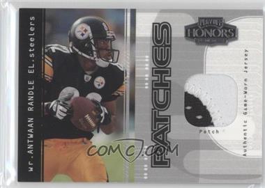 2003 Playoff Honors - Patches #PP-33 - Antwaan Randle El /75