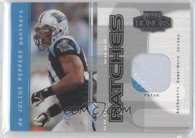 2003 Playoff Honors - Patches #PP-40 - Julius Peppers /75