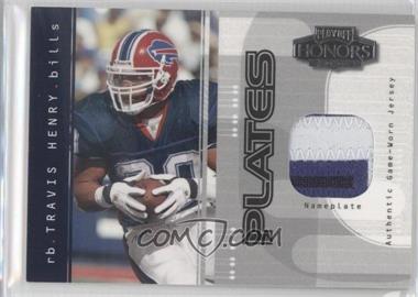 2003 Playoff Honors - Plates #PP-18 - Travis Henry /48