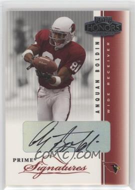 2003 Playoff Honors - Prime Signatures #PS45 - Anquan Boldin /300