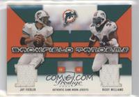 Jay Fiedler, Ricky Williams #/400