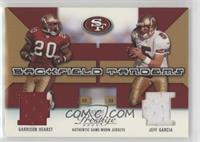 Garrison Hearst, Jeff Garcia #/400