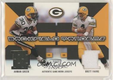 2003 Playoff Prestige - Backfield Tandems #BT-5 - Ahman Green, Brett Favre /400