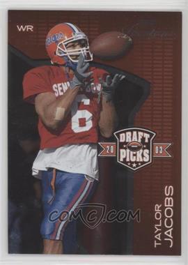 2003 Playoff Prestige - Draft Picks #DP-14 - Taylor Jacobs /2003