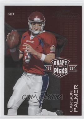 2003 Playoff Prestige - Draft Picks #DP-2 - Carson Palmer /2003