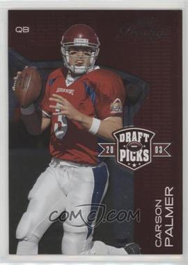 2003 Playoff Prestige - Draft Picks #DP-2 - Carson Palmer /2003