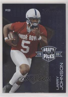 2003 Playoff Prestige - Draft Picks #DP-4 - Larry Johnson /2003