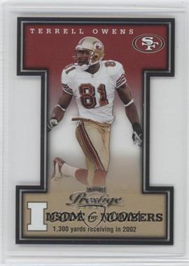 2003 Playoff Prestige - Inside the Numbers #IN-23 - Terrell Owens /2002