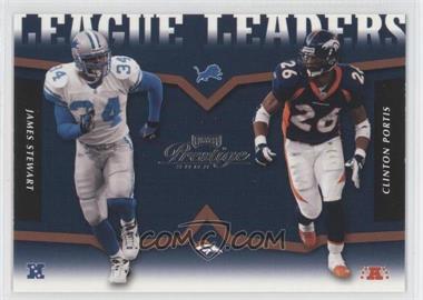 2003 Playoff Prestige - League Leaders Tandems #LLT-11 - James Stewart, Clinton Portis /2002