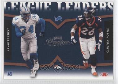 2003 Playoff Prestige - League Leaders Tandems #LLT-11 - James Stewart, Clinton Portis /2002