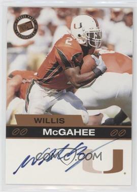 2003 Press Pass - Autographs - Bronze #_WIMC - Willis McGahee