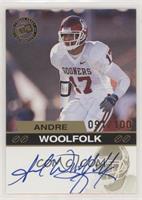 Andre Woolfolk #/100