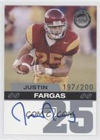 Justin Fargas #/200