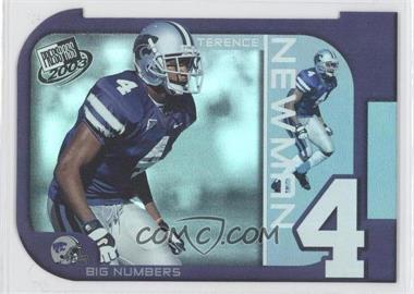 2003 Press Pass - Big Numbers #BN 23 - Terence Newman