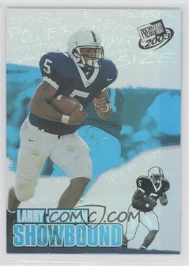 2003 Press Pass - Showbound #SB 4 - Larry Johnson