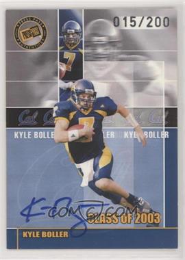 2003 Press Pass JE - Class of 2003 - Autographs #_KYBO - Kyle Boller /200
