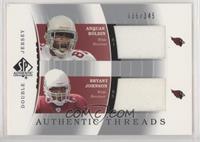 Anquan Boldin, Bryant Johnson #/345