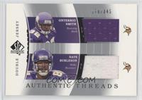 Onterrio Smith, Nate Burleson #/345