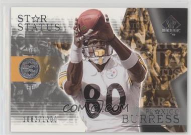 2003 SP Authentic - [Base] #132 - Star Status - Plaxico Burress /1200