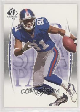 2003 SP Authentic - [Base] #62 - Amani Toomer