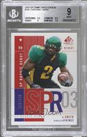 Rookie Debut - Onterrio Smith [BGS 9 MINT] #/600