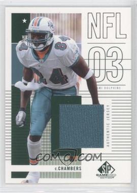 2003 SP Game Used Edition - [Base] #156 - Chris Chambers