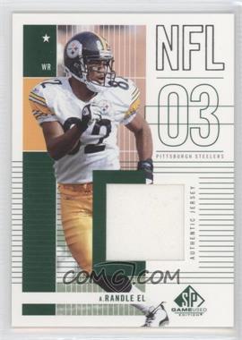 2003 SP Game Used Edition - [Base] #164 - Antwaan Randle El