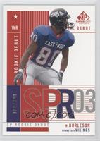 Rookie Debut - Nate Burleson #/600