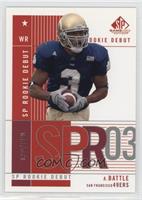 Rookie Debut - Arnaz Battle #/600