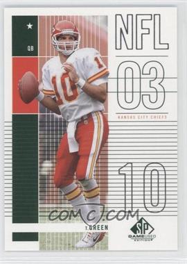 2003 SP Game Used Edition - [Base] #82 - Trent Green