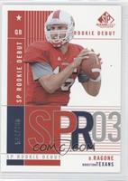 Rookie Debut - Dave Ragone #/600