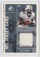 Ricky Williams #/75