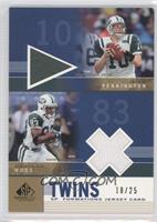 Chad Pennington, Santana Moss #/25