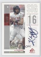 Kliff Kingsbury #/99