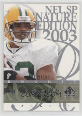 2003 SP Signature Edition - [Base] #153 - DeAndrew Rubin /750