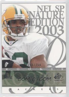 2003 SP Signature Edition - [Base] #153 - DeAndrew Rubin /750