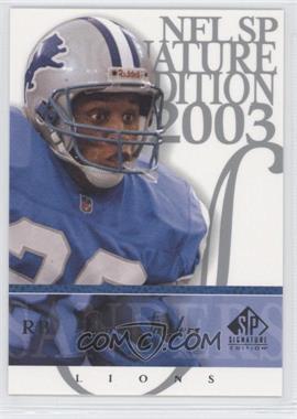 2003 SP Signature Edition - [Base] #20 - Barry Sanders