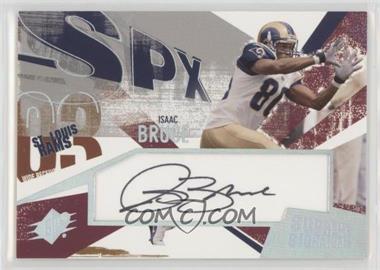 2003 SPx - Supreme Signatures #SS-IB - Isaac Bruce