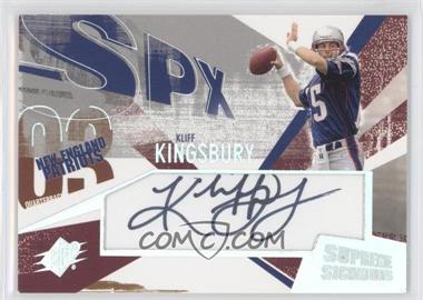 2003 SPx - Supreme Signatures #SS-KL - Kliff Kingsbury