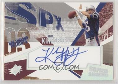 2003 SPx - Supreme Signatures #SS-KL - Kliff Kingsbury