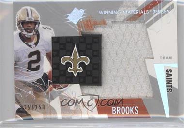 2003 SPx - Winning Materials Jersey - Team #NFL-AB - Aaron Brooks /250