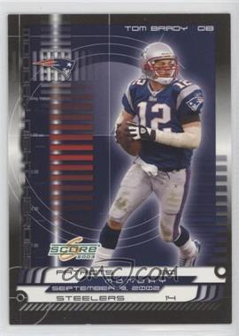 2003 Score - Monday Night Heroes #MN-1 - Tom Brady